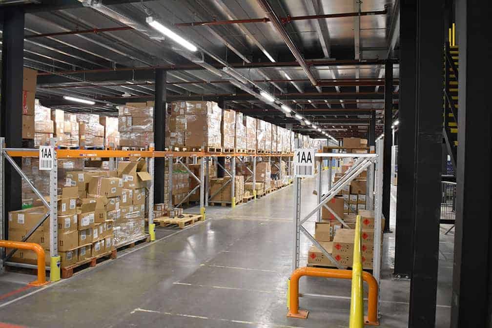 distribution centre lighting