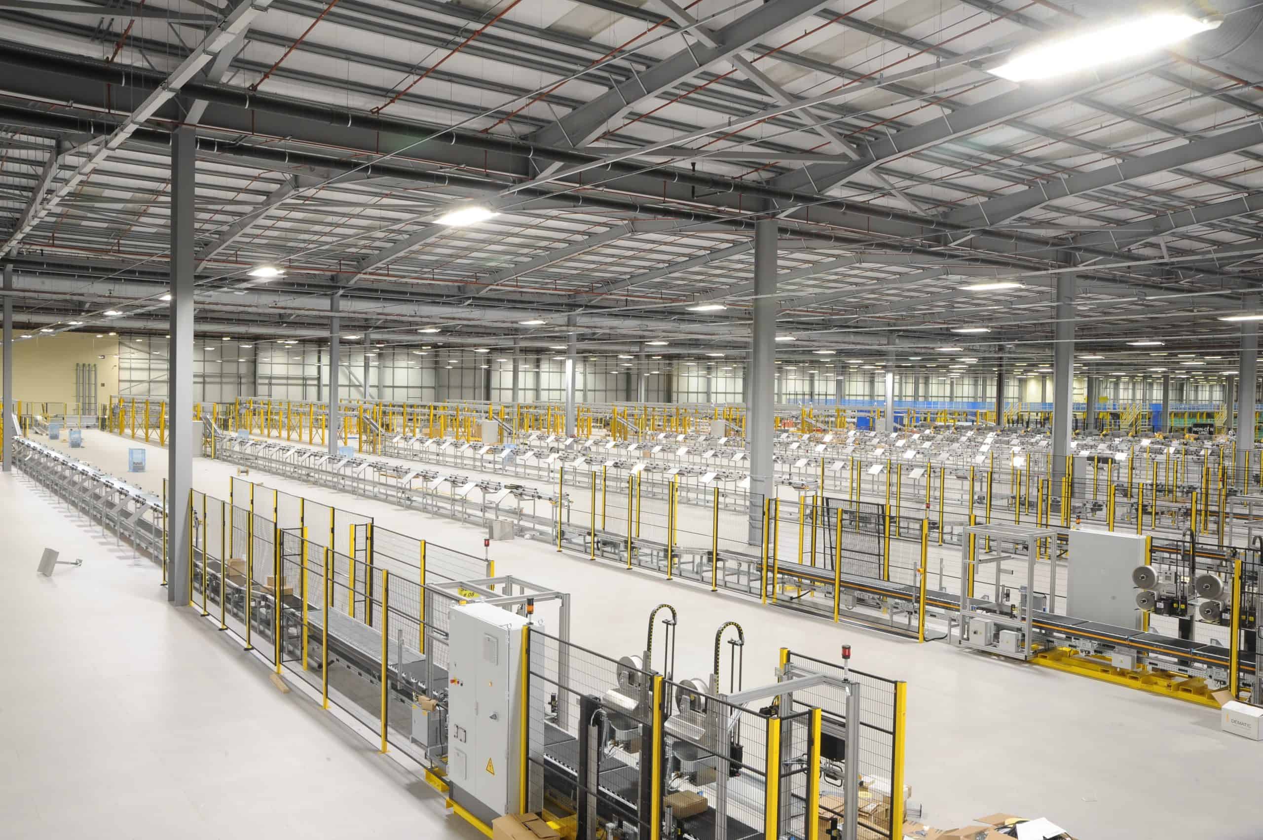 open area warehouse