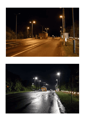 Before & After Lighting Upgrade At British Gypsum Before & After Lighting Upgrade At British Gypsum